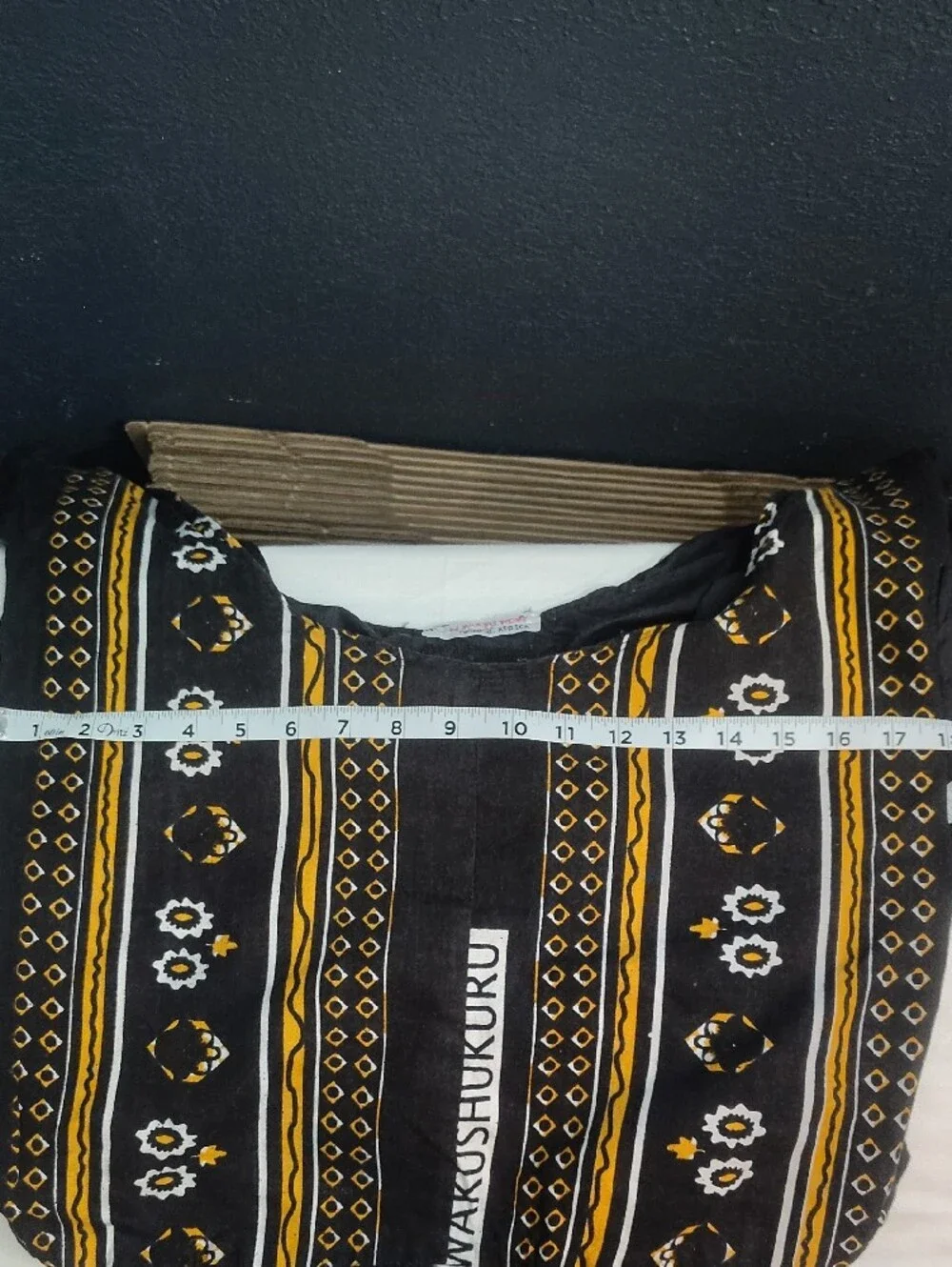 Authentic Maasai Handcrafted Kanga Hobo Sling Bag Tanzania Boho Crossbody